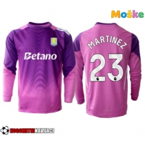 Moške Nogometnih dresov Aston Villa Emiliano Martinez #23 Vratar Tretji 2025-26 Dolgi rokavi